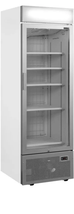 Congélateurs verticaux de vitrine UFSC1450GCP NF Silver - Tefcold