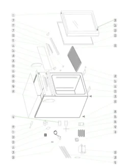 Congélateur Table Top UF50GCP - TEFCOLD