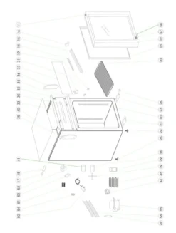Congélateur Table Top UF100GCP - TEFCOLD