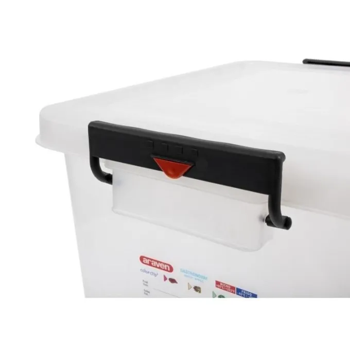 Conteneur alimentaire mobile avec couvercle 50 L - Araven