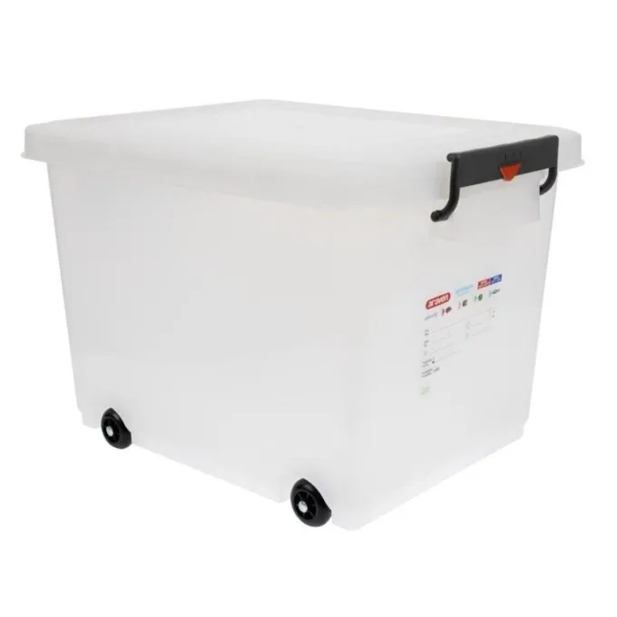 Conteneur alimentaire mobile avec couvercle 50 L - Araven
