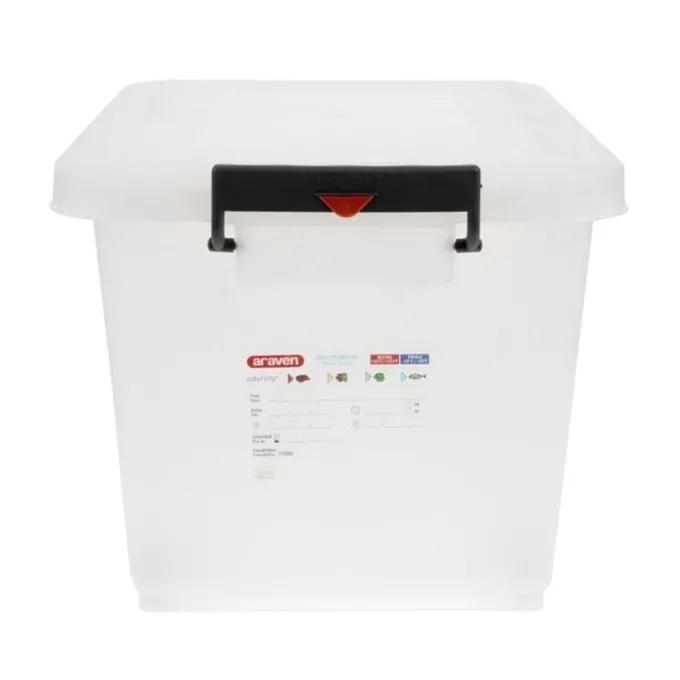 Conteneur alimentaire mobile avec couvercle 50 L - Araven