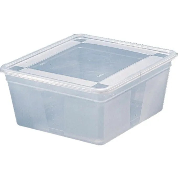 Conteneur de stockage avec couvercle professionnel - Bourgeat GN 2/3 - Lot de 4