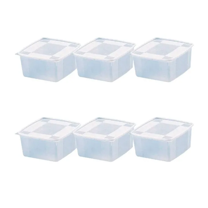 Conteneur de stockage 176 x 162 x 85 mm Modulus - Bourgeat GN 1/6 - Lot de 6