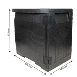 Conteneur isotherme GN1/1 - 86L - Chargement frontal - Gilac