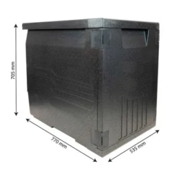Conteneur isotherme - 126L - Ouverture frontale - Gilac