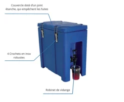 Conteneur Isotherme 10 L pour Liquides - L2G