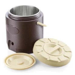 Conteneur isotherme pour le transport d'aliments 12 L brun H 330 mm Ø 300 mm - Was Germany