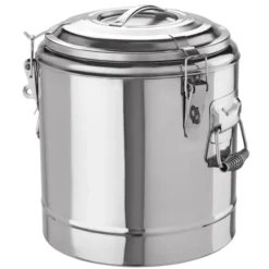 Conteneur isotherme pour le transport d'aliments en Acier au nickel-chrome 22 L H 400 mm Ø 350 mm - Was Germany