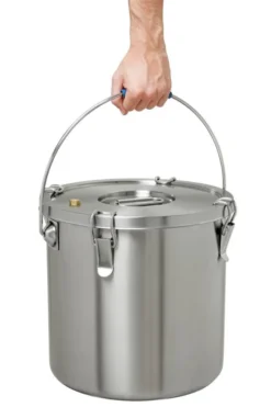 Conteneur isotherme professionnel acier inoxydable 18 /10 - Bartscher 20 L