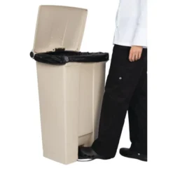 Conteneur à Pédale Step-On Beige - 87L - Rubbermaid