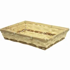 Corbeille Bambou Rectangle Quito 28X20 Lot de 234 - Créapak