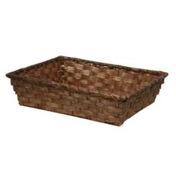 Corbeille Bambou Rectangle Vieto 28X20 Lot de 200 - Créapak