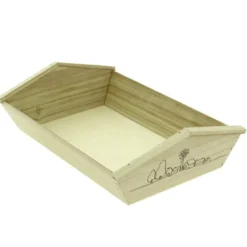 Corbeille Bois Hameau 33X23 Lot de 24 - Créapak
