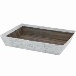 Corbeille Carton Rectangle Bouleau 27X20 Lot de 48 - Créapak