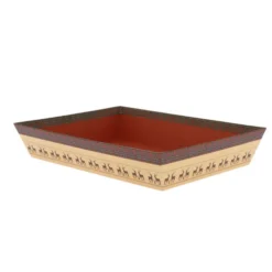 Corbeille Carton Rectangle Edimboug 26X20 Lot de 48 - Créapak