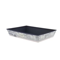 Corbeille Carton Rectangle Epicerie Fine 26X20 Lot de 48 - Créapak