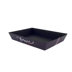 Corbeille Carton Rectangle Elegance 36X27 Lot de 30 - Créapak
