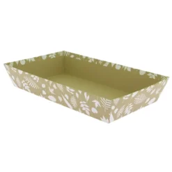Corbeille Carton Rectangle Herbier 33X20 Lot de 30 - Créapak
