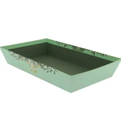 Corbeille Carton Rectangle Verdo 33X20 Lot de 30 - Créapak