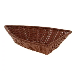 Corbeille Manne Polypropylène Bateau 37X27 - Lot de 10 - Prolinea