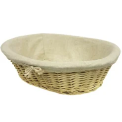Corbeille Osier Ovale Boulangère Lot de 20 - Prolinea