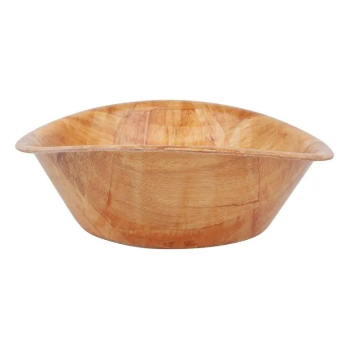 Corbeille ovale en bois petit modèle - 190 x 255 mm - Olympia