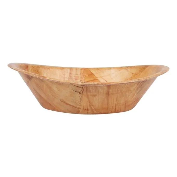 Corbeille ovale en bois petit modèle - 190 x 255 mm - Olympia