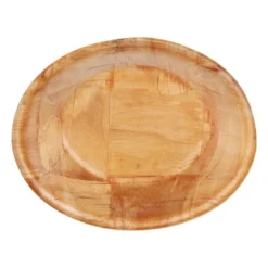 Corbeille ovale en bois petit modèle - 190 x 255 mm - Olympia