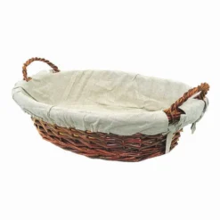 Corbeille Ovale Osier Jutou 37X26 Lot de 72 - Créapak