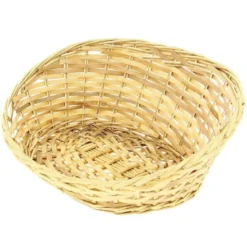 Corbeille Ovale Osier Padang 39X34 Lot de 20 - Créapak