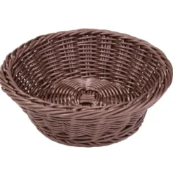 Corbeille à pain ronde Cola Ø18x6 cm - Lot de 20 - Prolinea