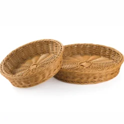 Corbeille à Pain Ronde Marron Foncé Ø 24 cm - Pujadas