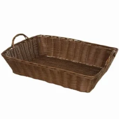Corbeille Polypropylène Rectangle Patisson 39X28 Lot de 20 - Créapak
