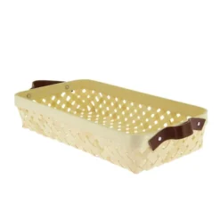 Corbeille Rectangle Bambou 32X17 Lot de 20 - Créapak