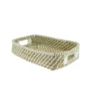 Corbeille rectangle jonc de mer Jonca - Lot de 10 - Créapak