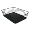 Corbeille Rectangle Métal Ajourée Steely 40X30 Lot de 8 - Prolinea