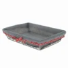 Corbeille Rectangle Métal Célébration 33X23 Lot de 40 - Créapak