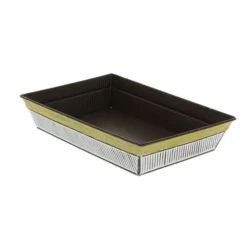 Corbeille Zinc Sizal 28X20 Lot de 38 - Créapak