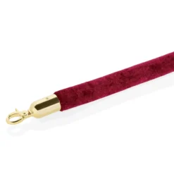 Corde de Barrière en Acier Inoxydable bordeaux violet L 1500 mm Ø 32 mm - Was Germany