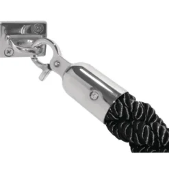 Corde torsadée pour barrière - Noire - Bolero
