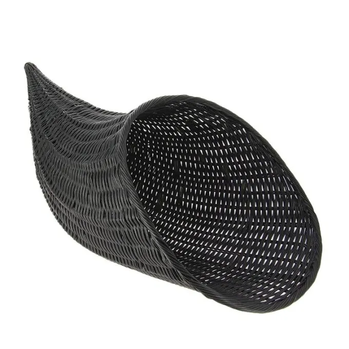 Corne d'Abondance Polypropylène Noir 81X41 - Lot de 6 - Prolinea