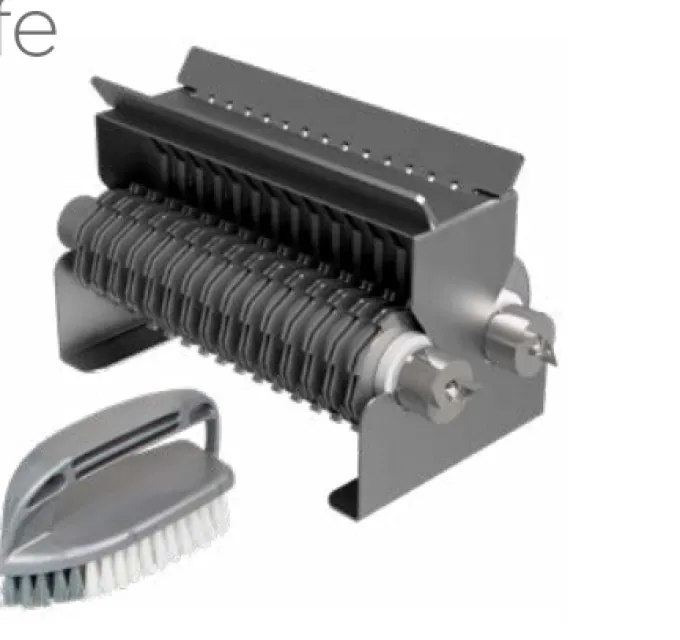 Coupe en lanières KES-ABSHD12 de 12 mm pour Attendrisseur- en acier inoxydable - Support inclus - Accessoire ABS-HD - SKYMSEN