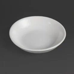 Coupelles à sauce soja blanches 100 mm Olympia - Lot de 12