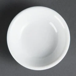 Coupelles à sauce soja Olympia Whiteware 74 mm - Lot de 12