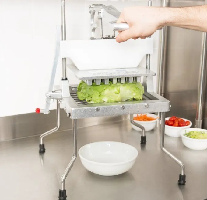Coupe Salade Cubes et Bâtonnets 25,4 x 25,4 mm - Pujadas