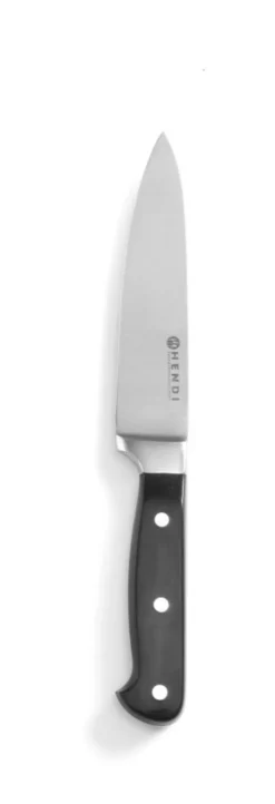 Couteau chef Kitchen Line Noir (L)285 mm - Hendi