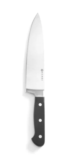Couteau chef Kitchen Line Noir (L)340 mm - Hendi