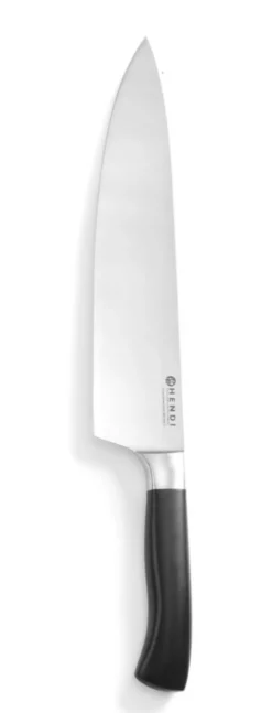 Couteau chef Profi Line Noir (L)390 mm - Hendi