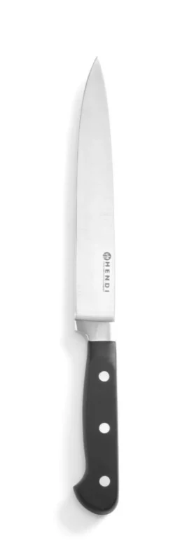 Couteau à découper Kitchen Line Noir (L)330 mm - Hendi